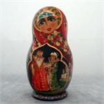 Russian Matryoshka Nesting Doll Russian Fairytale by S. SH.