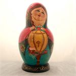 Russian Matryoshka Nesting Doll The Party from Sergiev Posad
