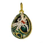 Egg Dragonfly Pendant