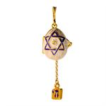 Russian faberge style egg pendant
