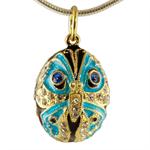Egg Butterfly Pendant