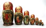 Russian Fairytale Tsar Saltan Matryoshka Doll