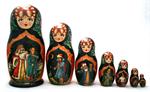 Frog Princess Fairytale Nesting Doll