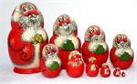 Russian Santa Matryoshka Doll