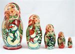 Snow Maiden Russian Matryoshka Nesting Doll